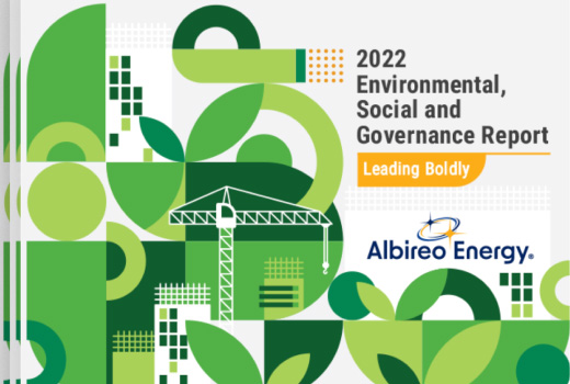 Cover of the 2022 Environmental, Social and Governance Report.