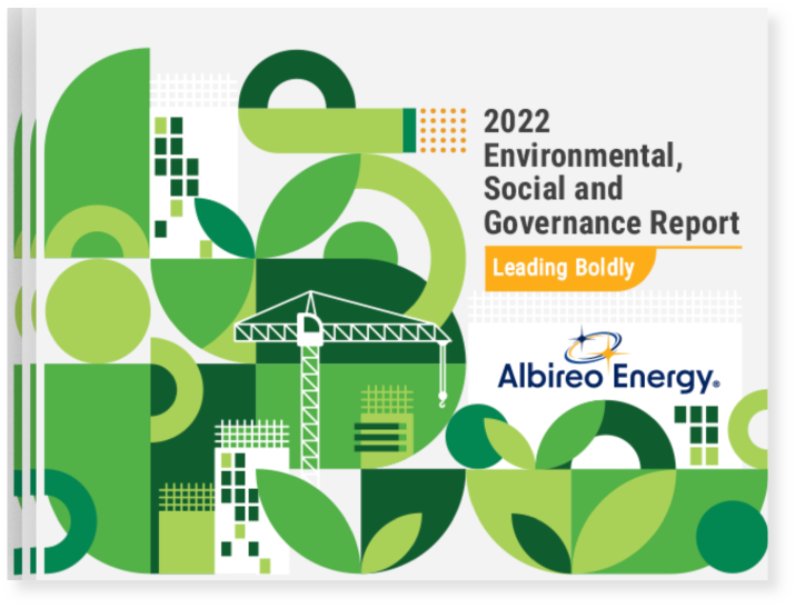 Cover of the 2022 Environmental, Social and Governance Report.
