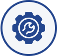 A wrench icon