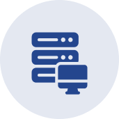 data-center-icon-dark@3x Computer with a wrench icon
